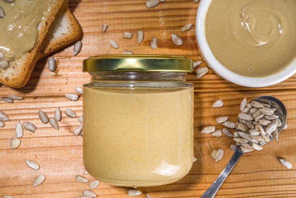 Saulėgrąžų sviestas – vitamino E šaltinis ir alternatyva riešutų sviestui. Lengvai pasigaminkite patys!