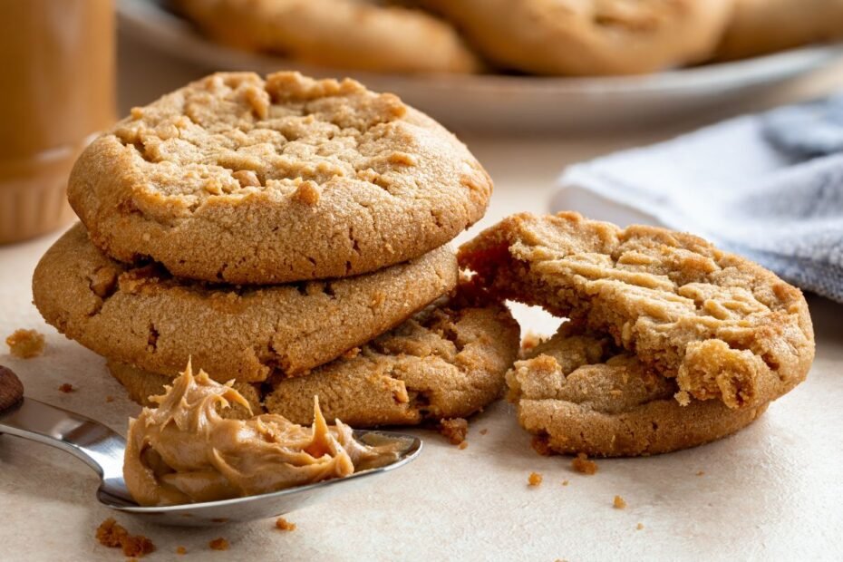 Riešutų sviesto sausainiai – traškūs ir skanūs vos per 30 minučių!