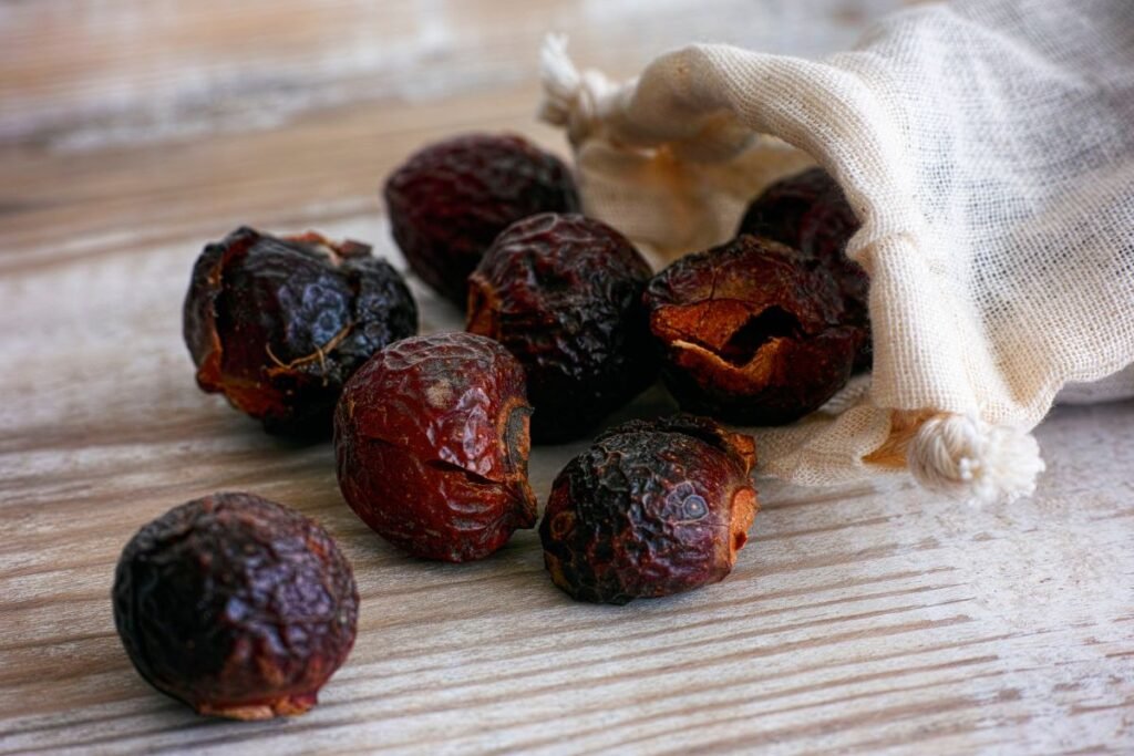 Muilo riešutai skalbimui